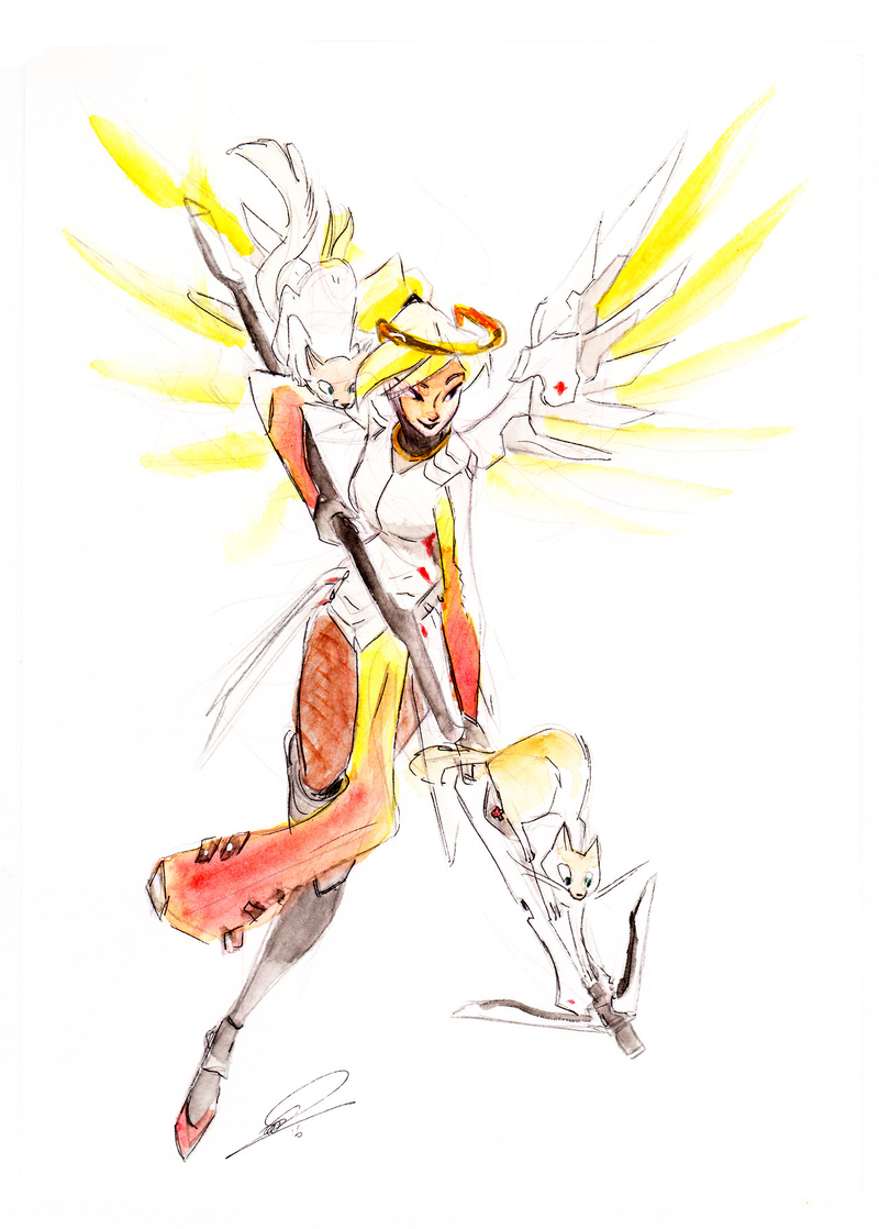 Illustration for article titled Overwatch, But Also With Cats